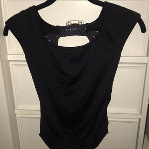 Simple Black Leotard